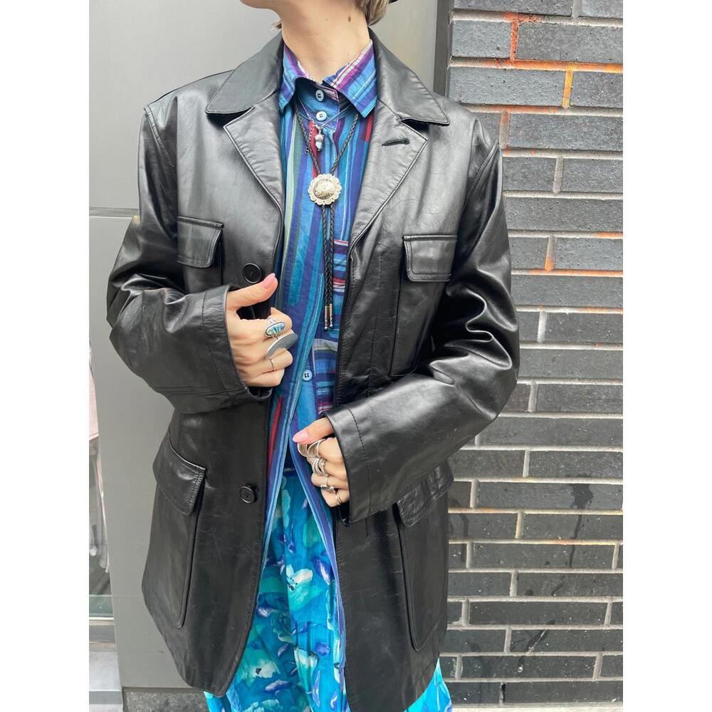 Vintage DKNY Classic Leather Jacket